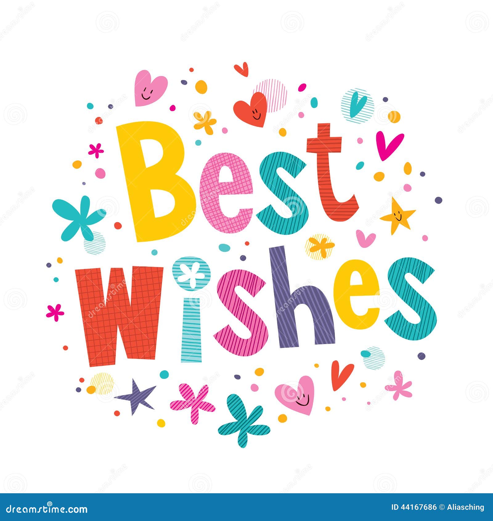 Best Wishes Illustration Megapixl