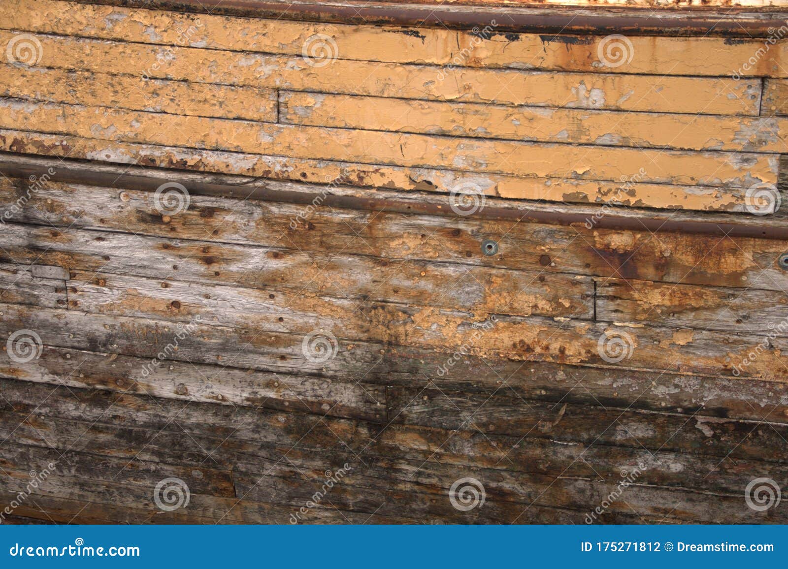 wooden boat texture of reykjavik harbor 125mm