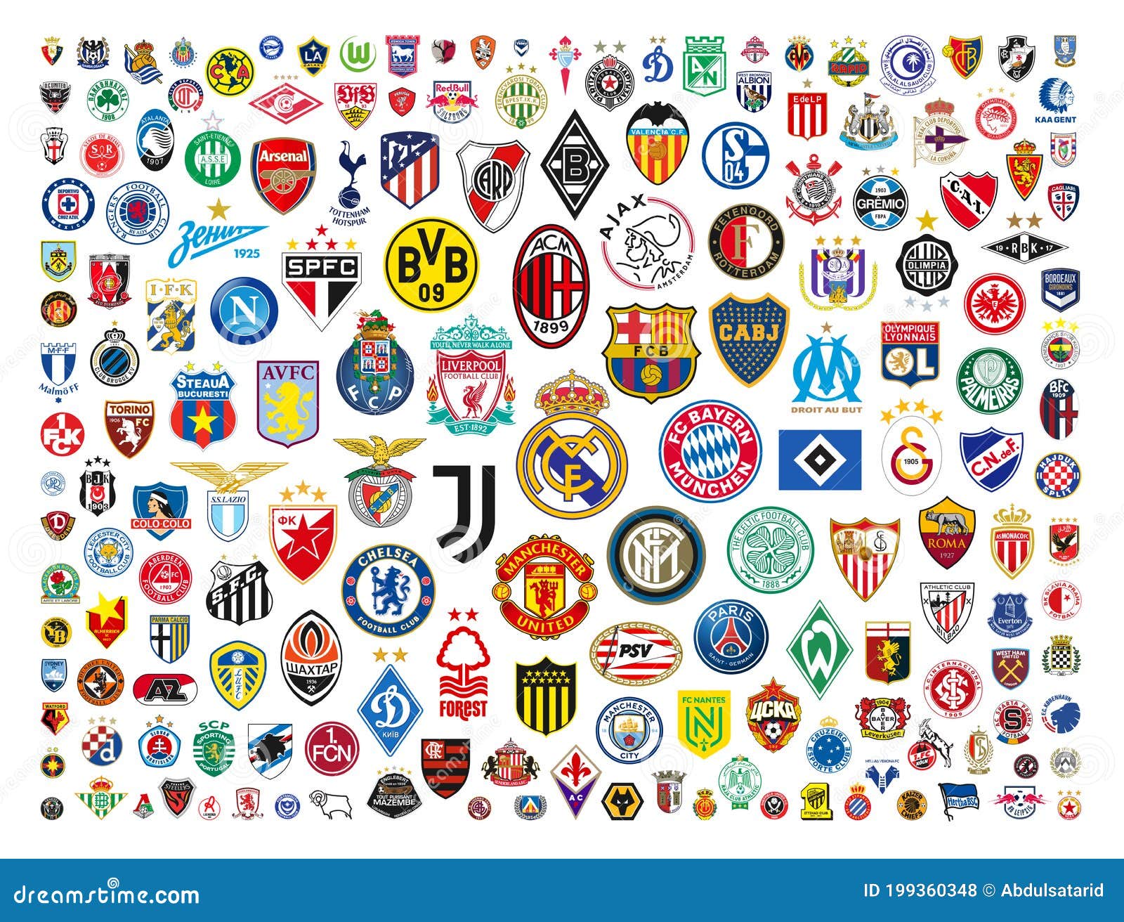 Beste Voetbalclubs Ter Wereld Redactionele Stock Foto Illustration Of beste-voetbalclubs-ter-wereld-redactionele-stock-foto-illustration-of