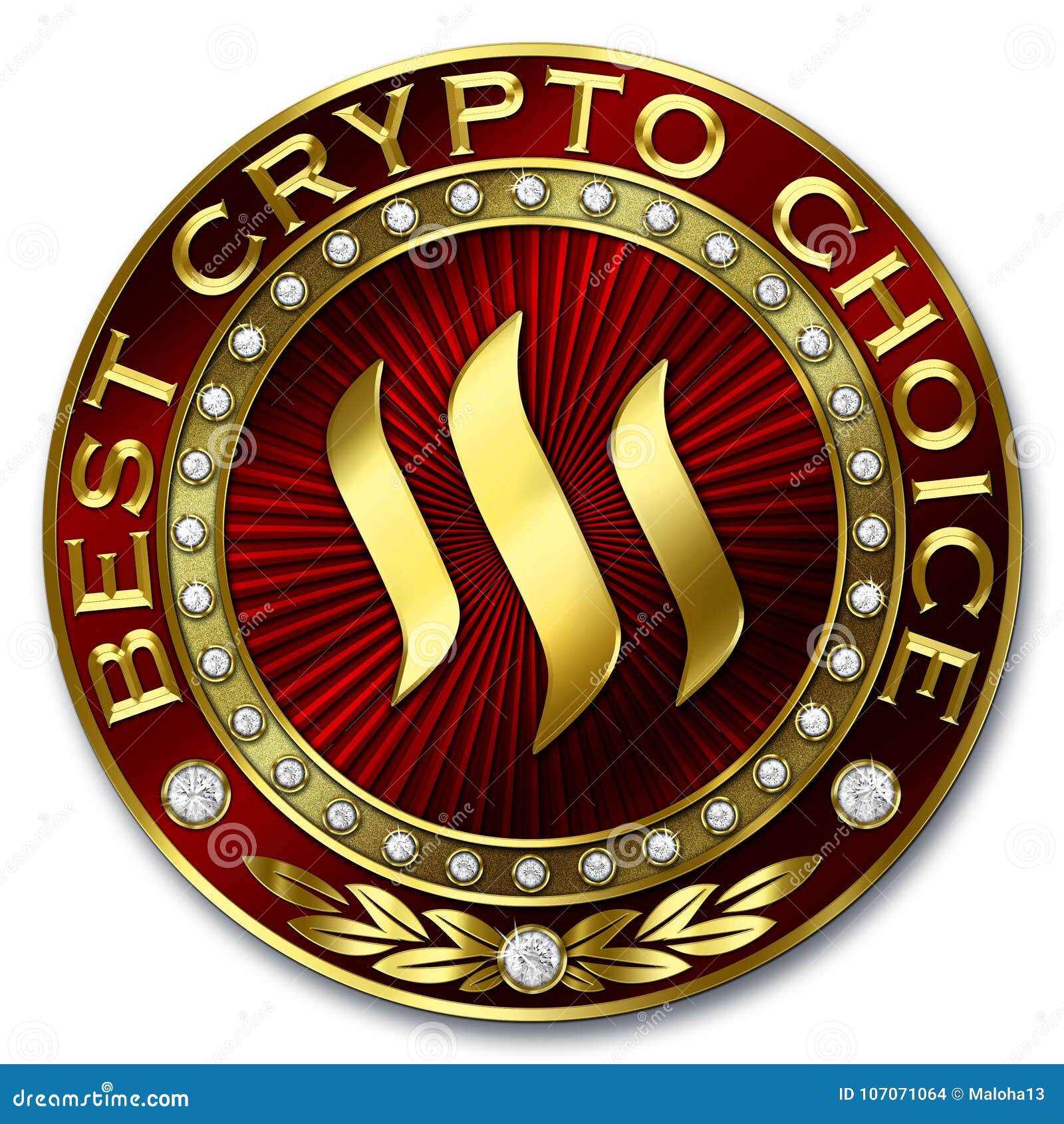Best Crypto Choice - STEEM stock illustration ...