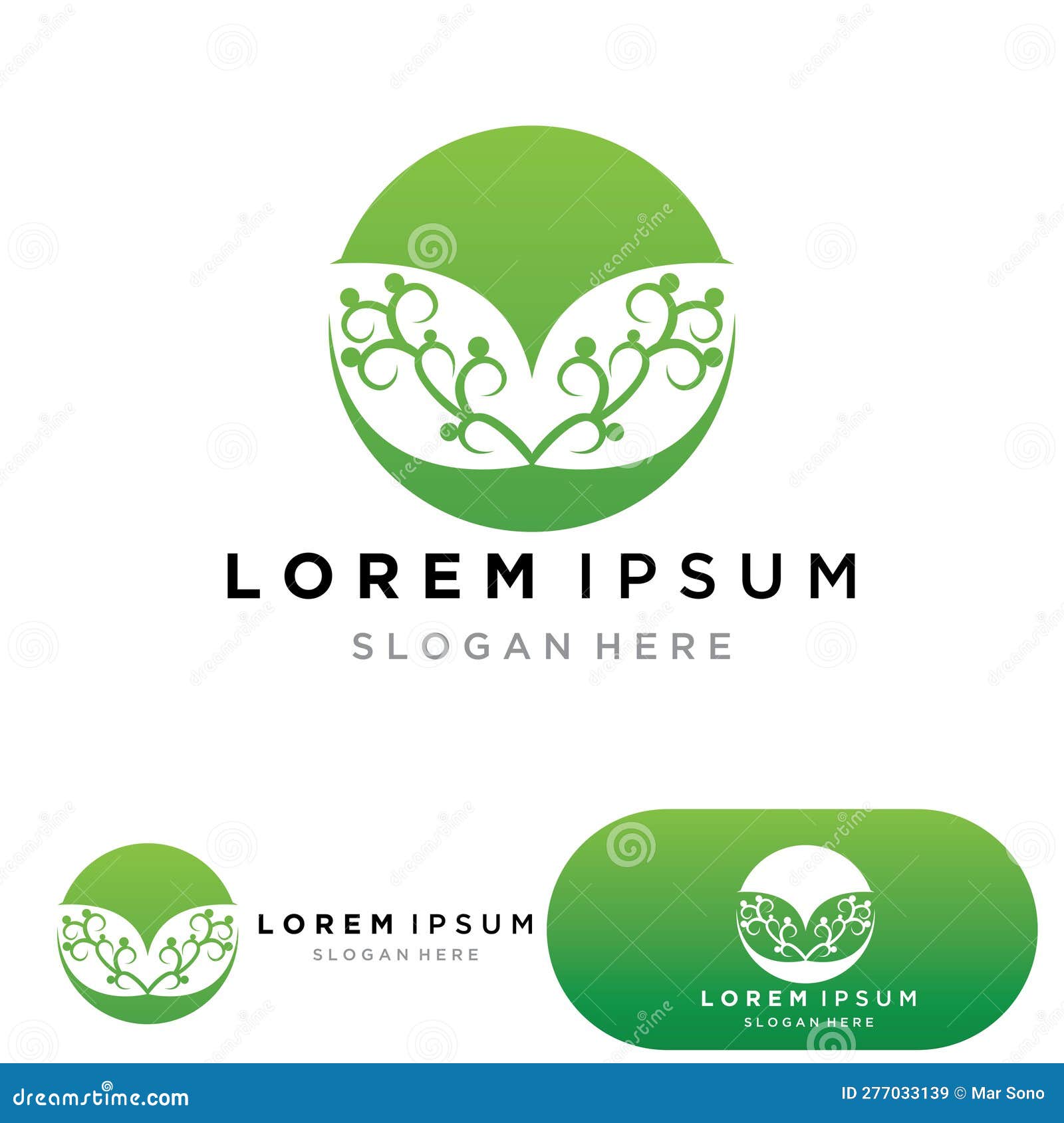 Betel Leaf Green Nature Logo Vector Stock Vector Illustration of