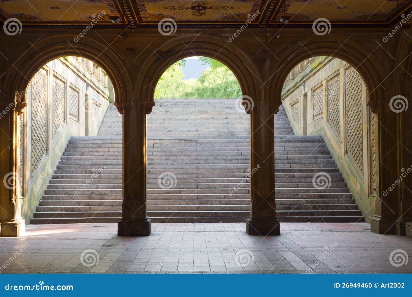 Bethesda Terrace Central Park Stock Photo 2348290361