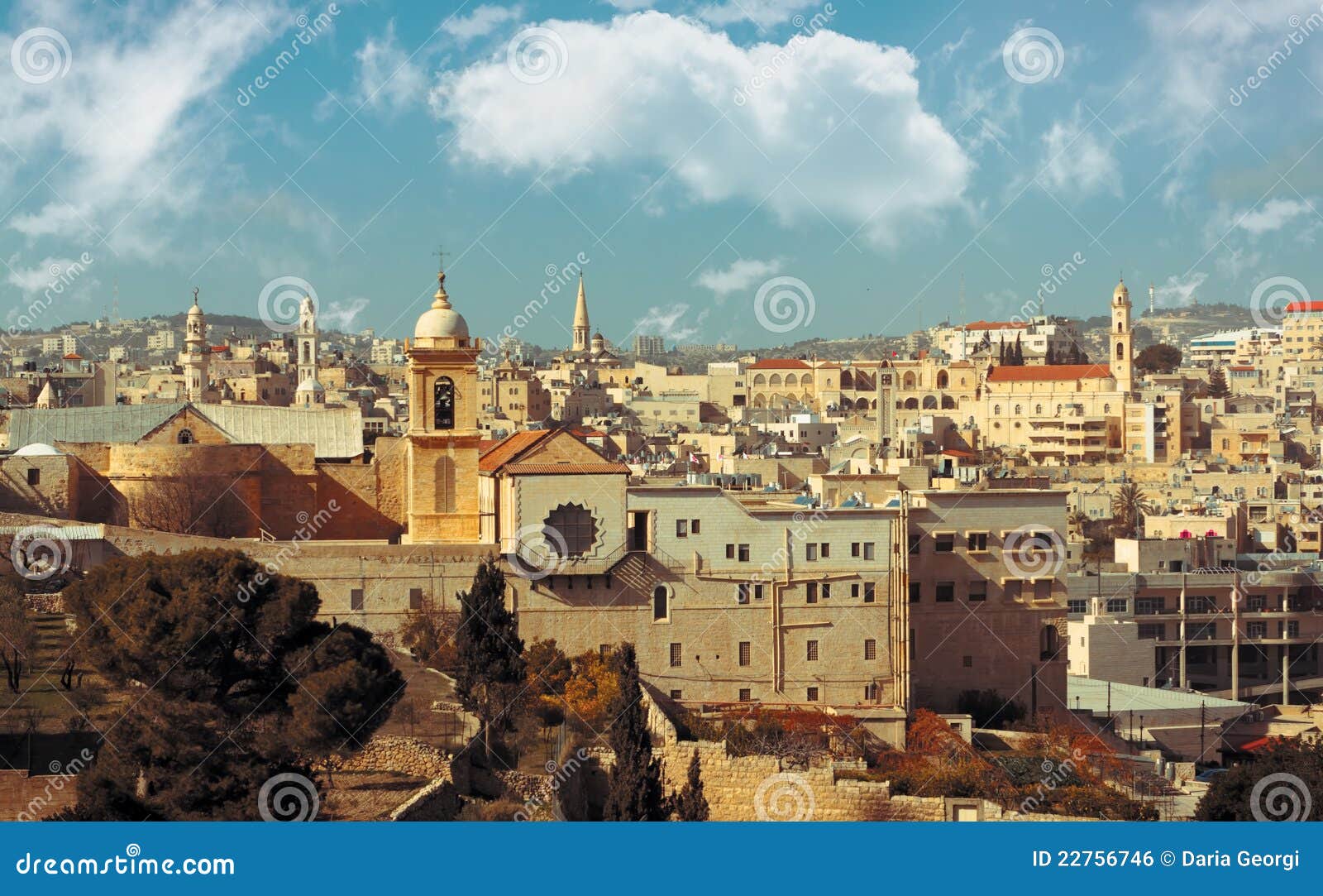 bethlehem: view of historical part