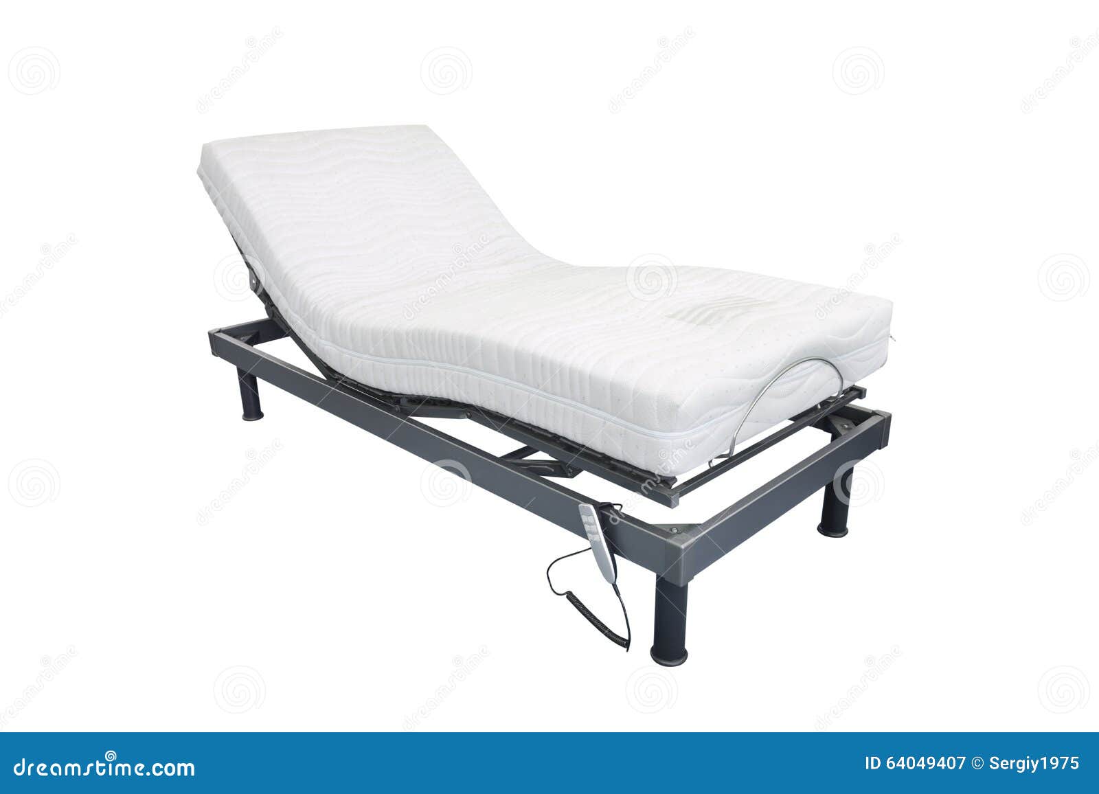 Bett Mit Fernbedienung Stockbild Bild Von Fernbedienung