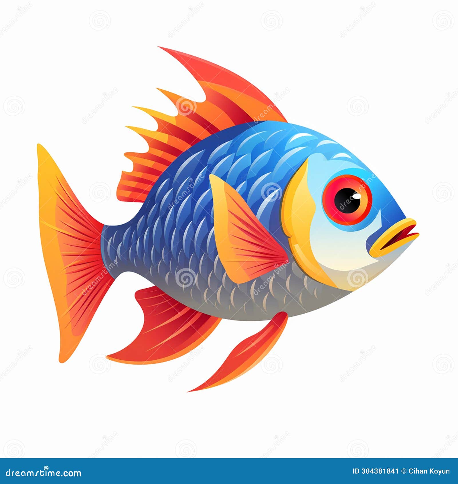 Betta Multicolor Flying Fish Vector Blue Betta Fish Price Orange