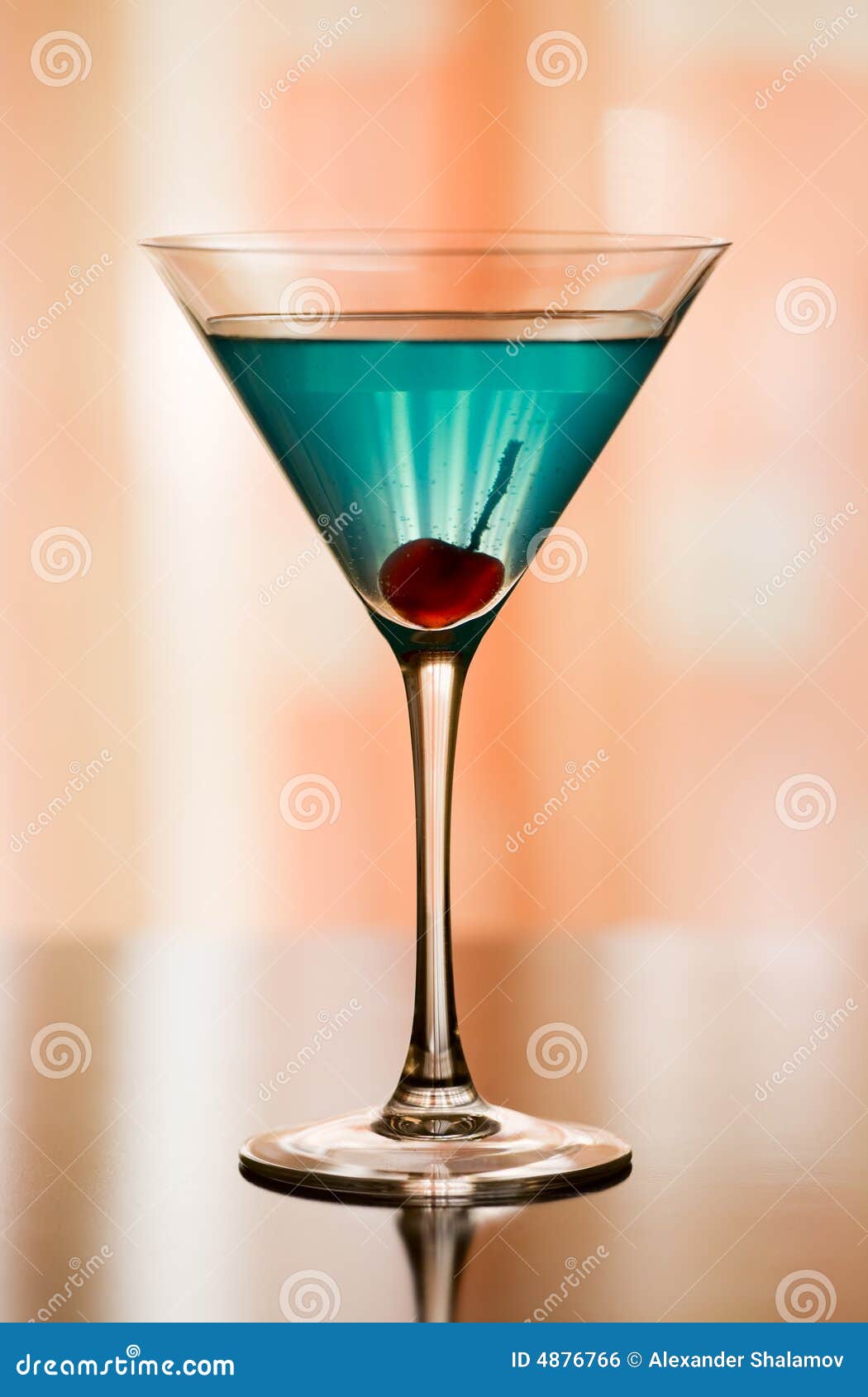 Betty Blue Cocktail stock photo. Image of curacao, alcohol 4876766