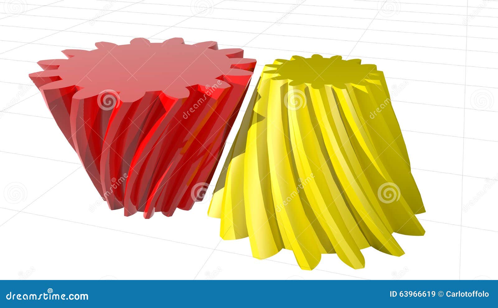 Bevel gears stock illustration. Illustration of science 63966619