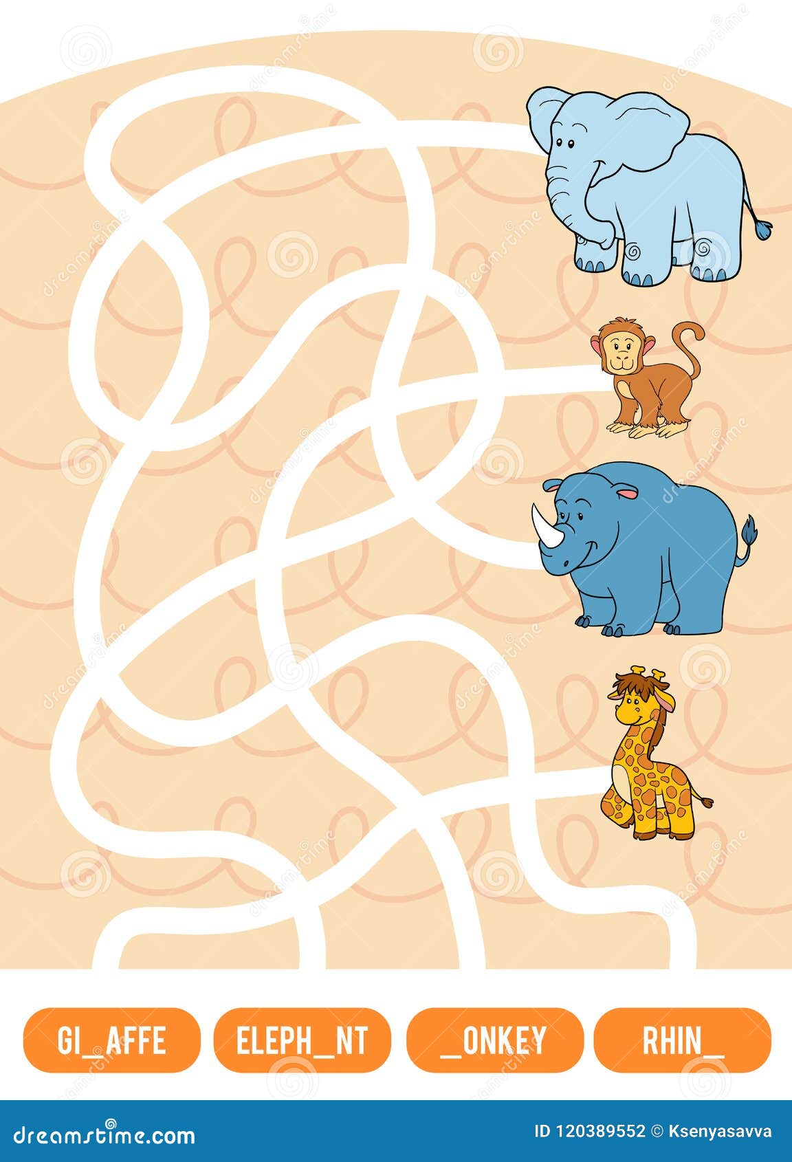 Giraffe elephant monkey. Лабиринт для детей Жираф. Найди дорогу. Лабиринт слон. Лабиринт слон для малышей.