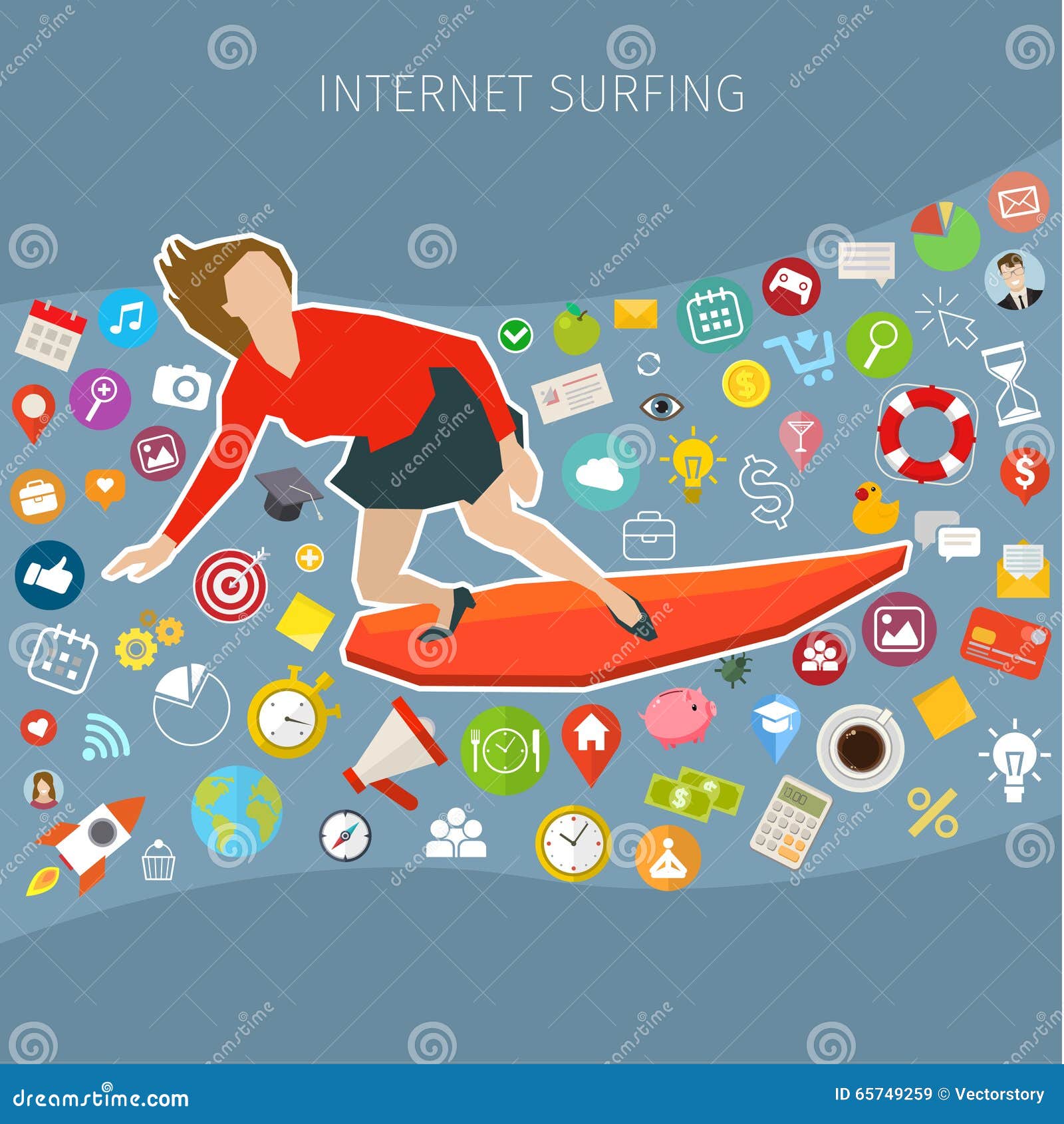 Серфить в интернете
