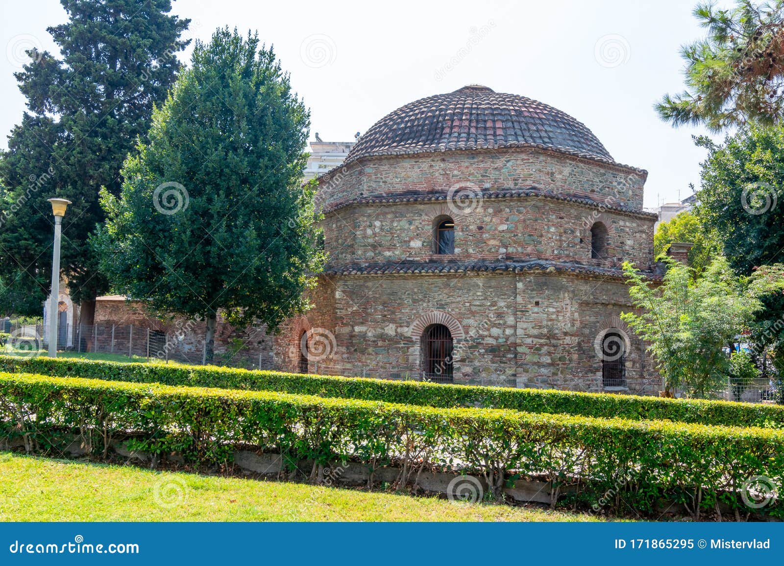 Ottoman Bathhouse Bey Hamam In Thessaloniki, Greece Stock Image
