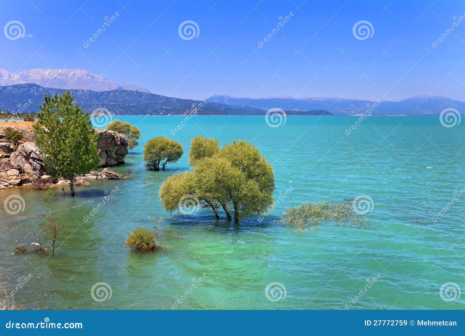 Beysehir lake stock image. Image of cloud, beautiful 27772759