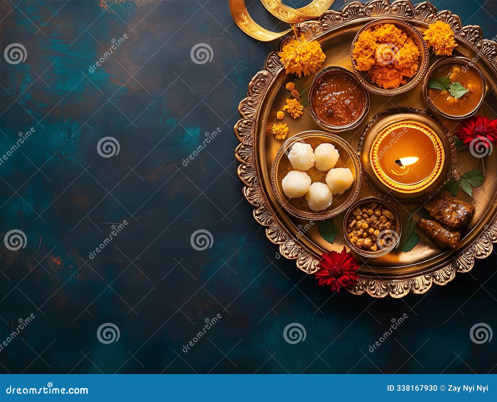 bhai dooj offering featuring a plate of rasgulla sweets