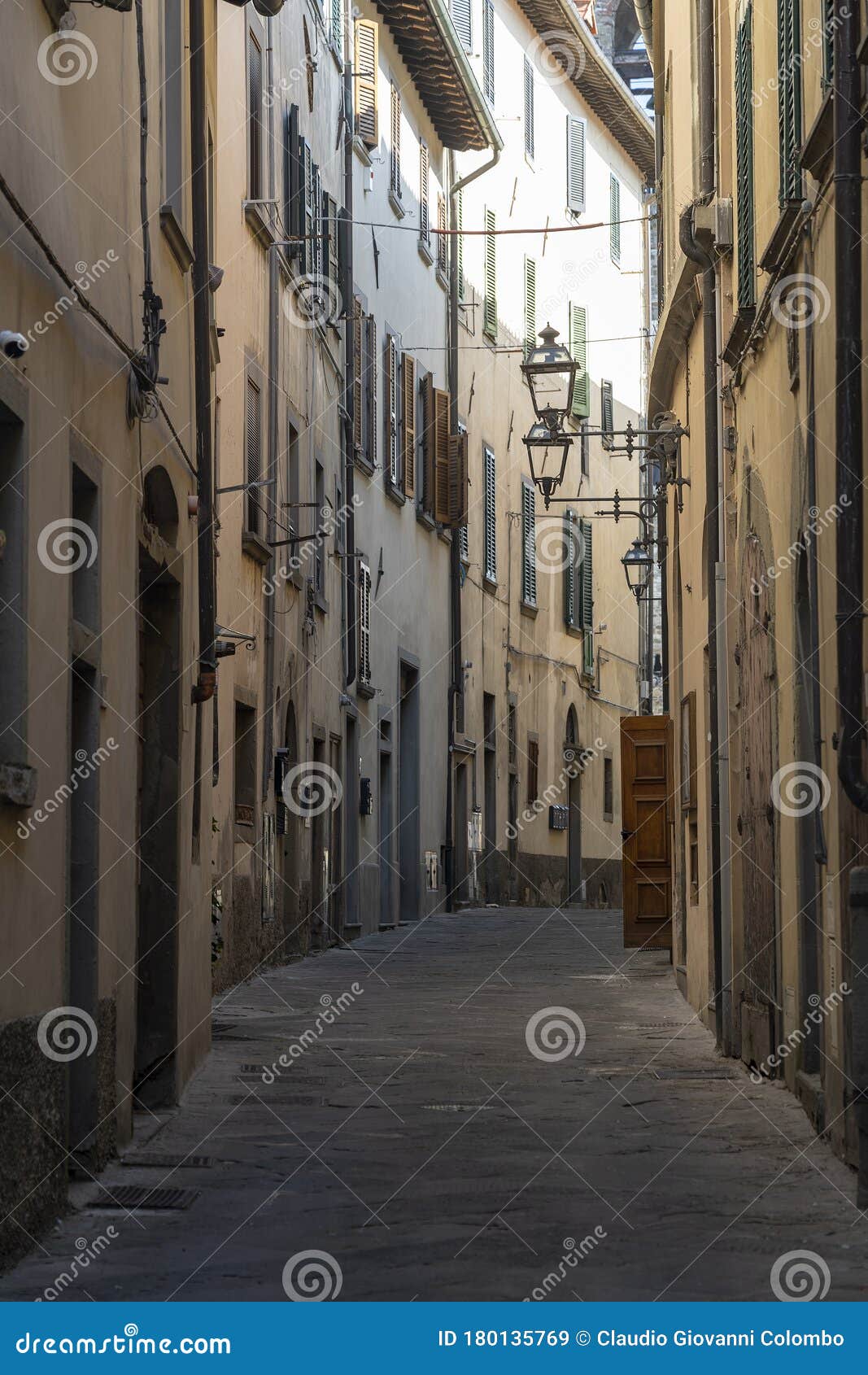 Bibbiena, Historic City in the Arezzo Province Stock Image - Image of ...