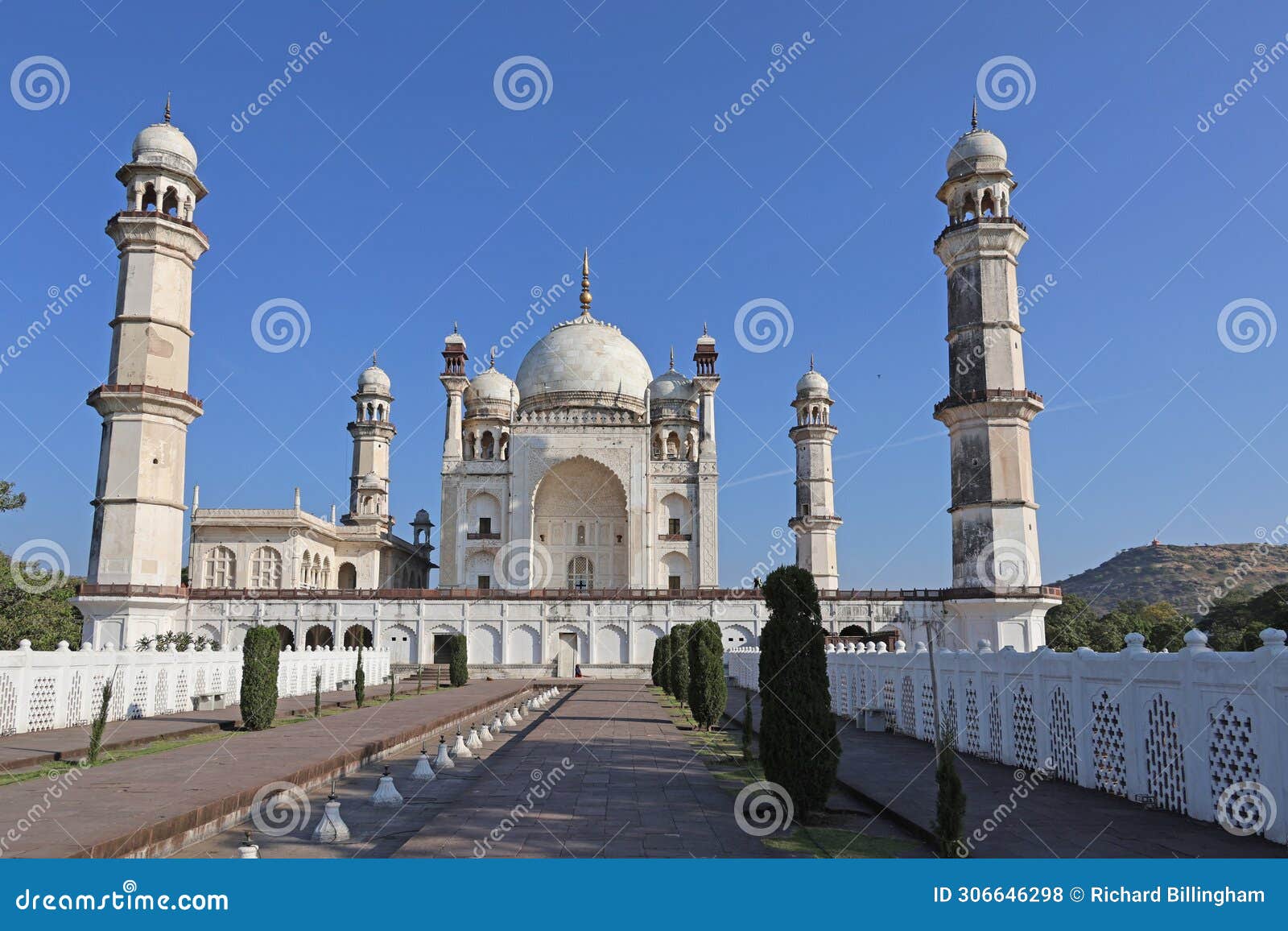 bini-ka maqbaba mausoleum, aurangabad, maharashtra, india