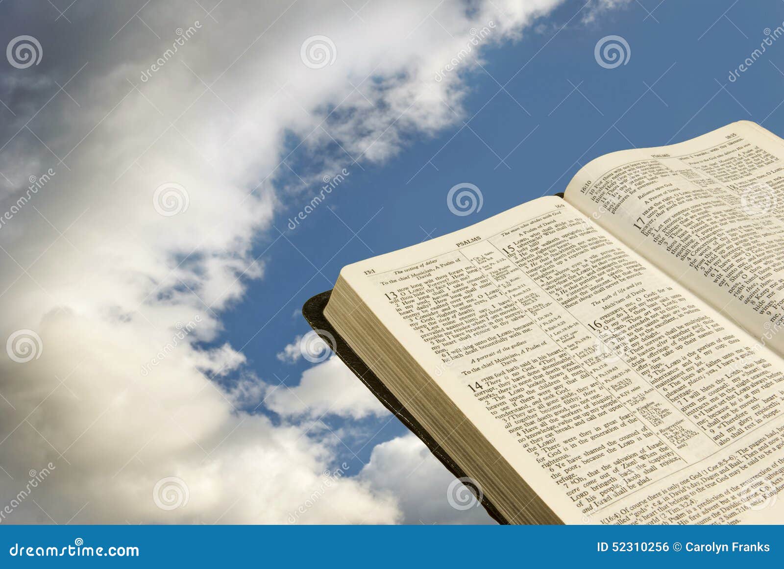 Bible with Clouds stock photo. Image of ideas, conceptual 52310256