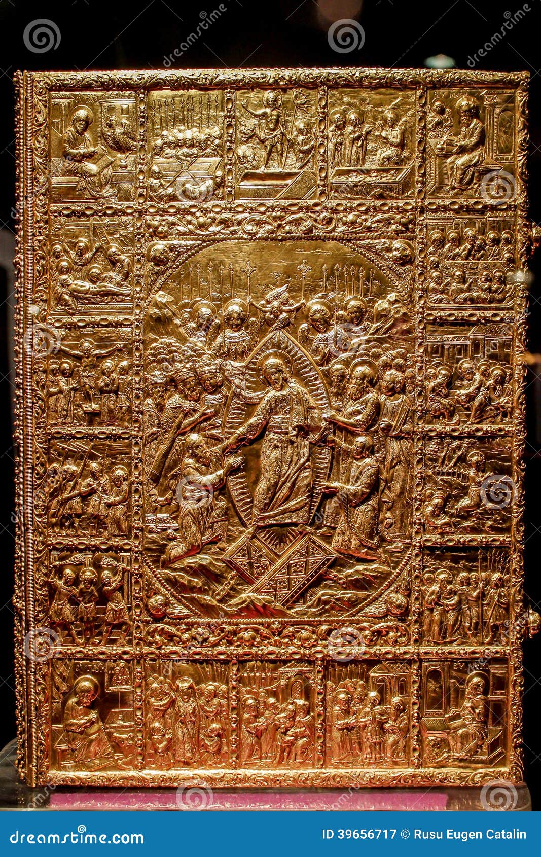 Bible Cover Gold Stock Photo - Image: 39656717