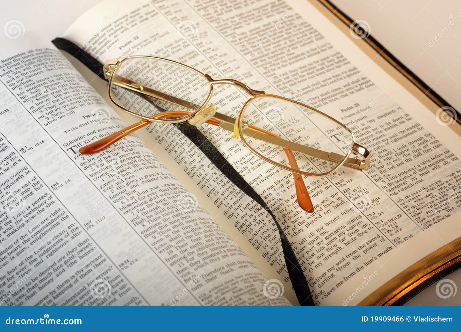 Bible with glasses stock photo. Image of eyesight, pair 19909466