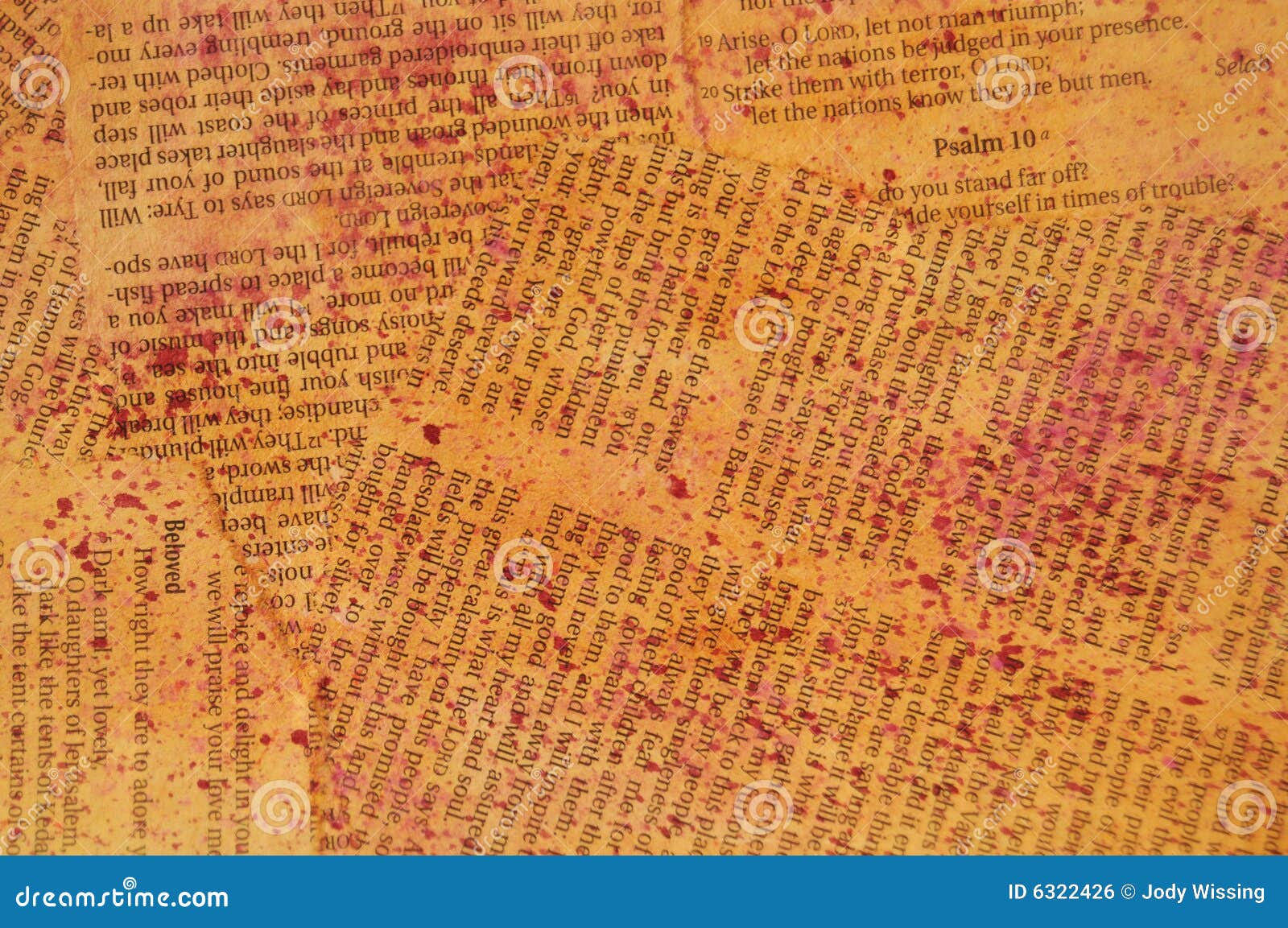 Bible Pages Royalty Free Stock Image - Image: 6322426