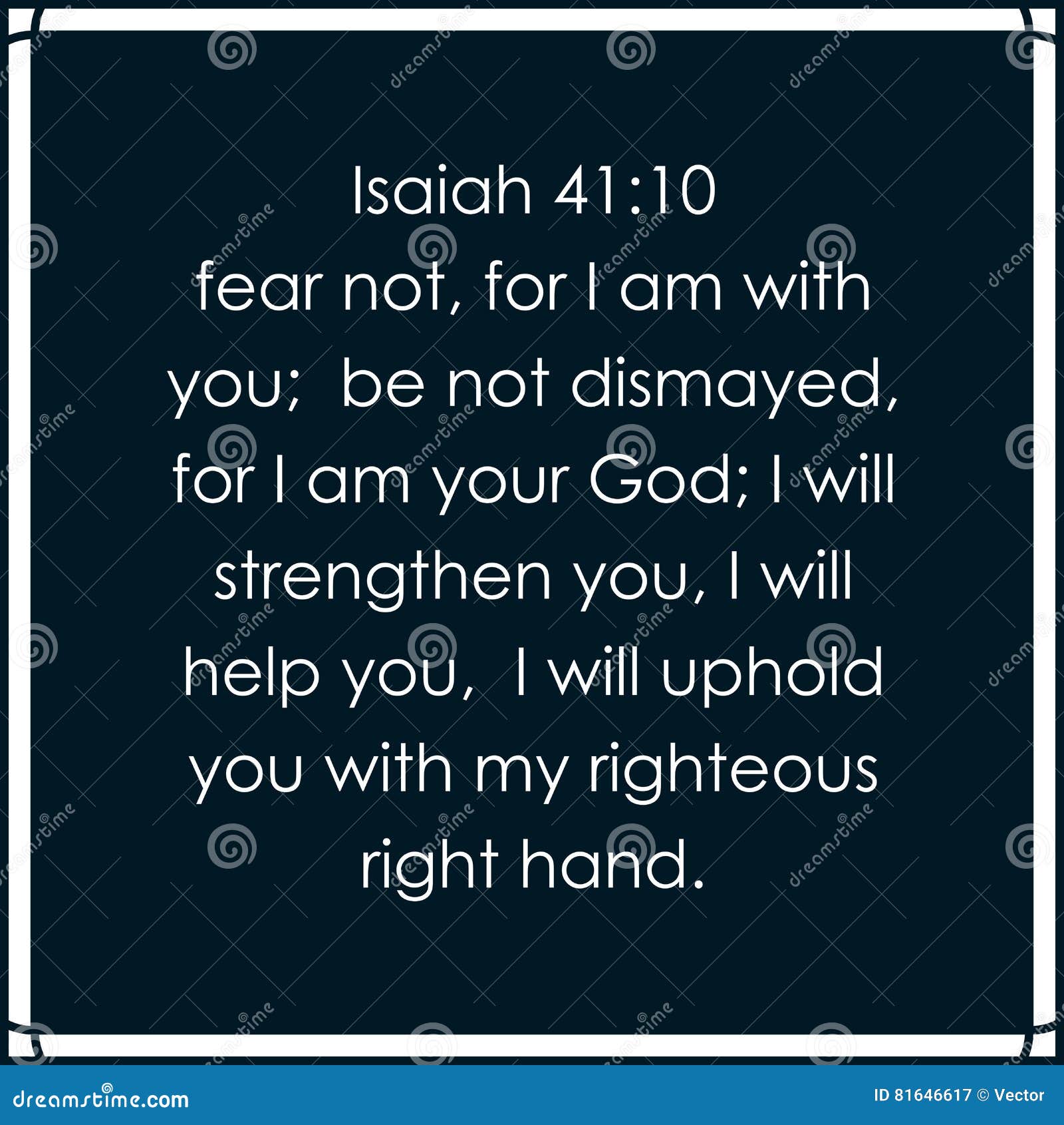 Bible quote box frame stock vector. Illustration of meaning 81646617