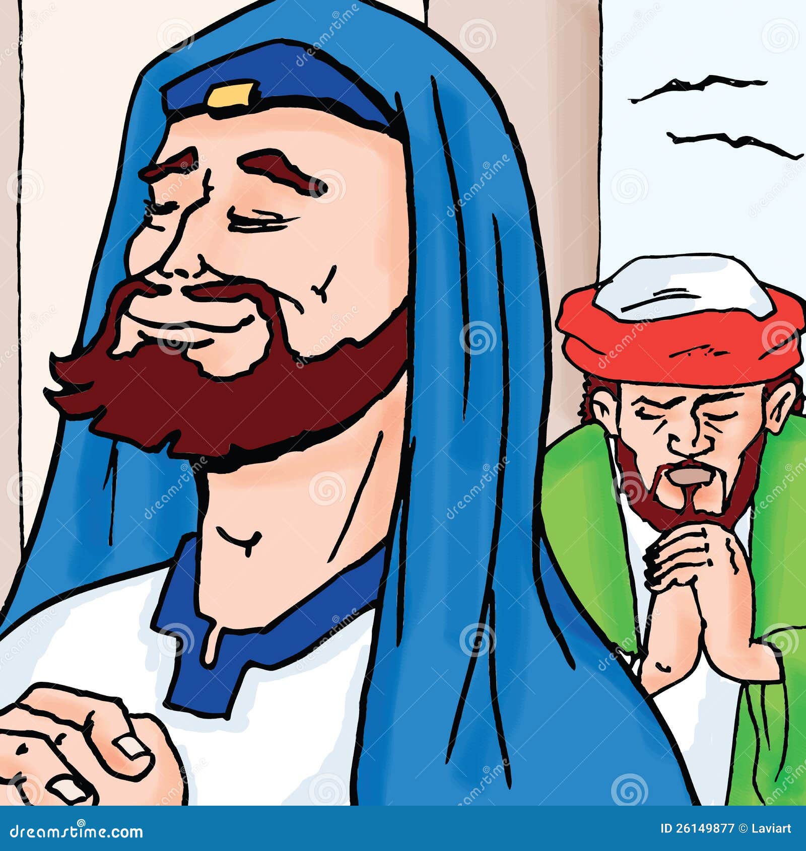 bible stories - the pharisee and the tax collector