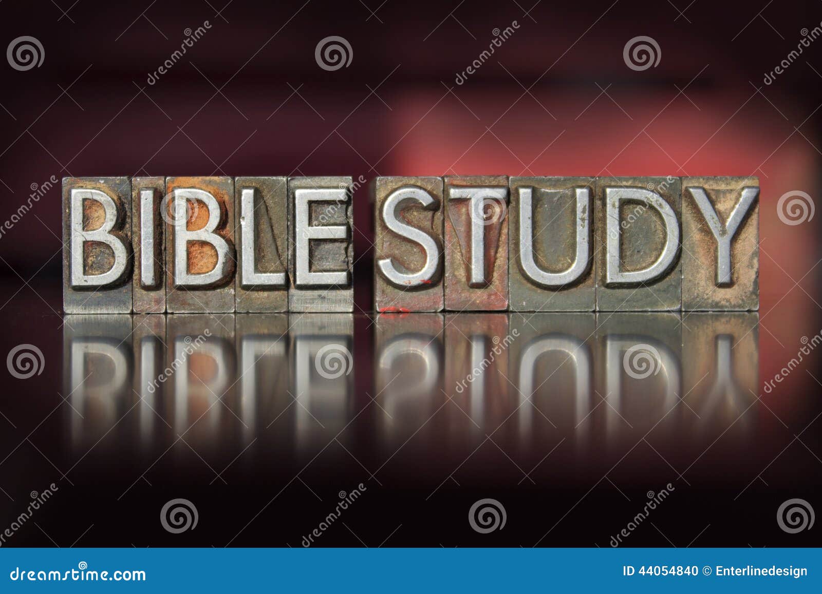 bible study letterpress