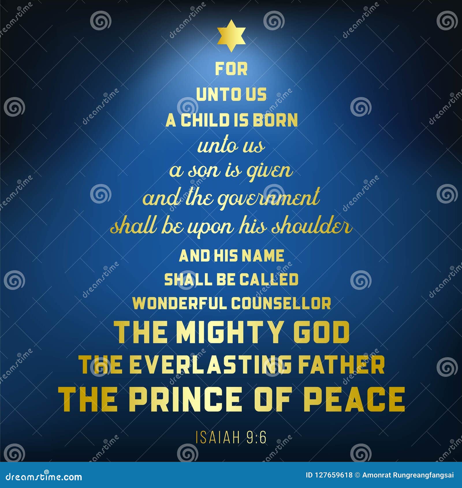 Bible Verse from Isaiah 2020 about Jesus Christ , a Child is Born ...