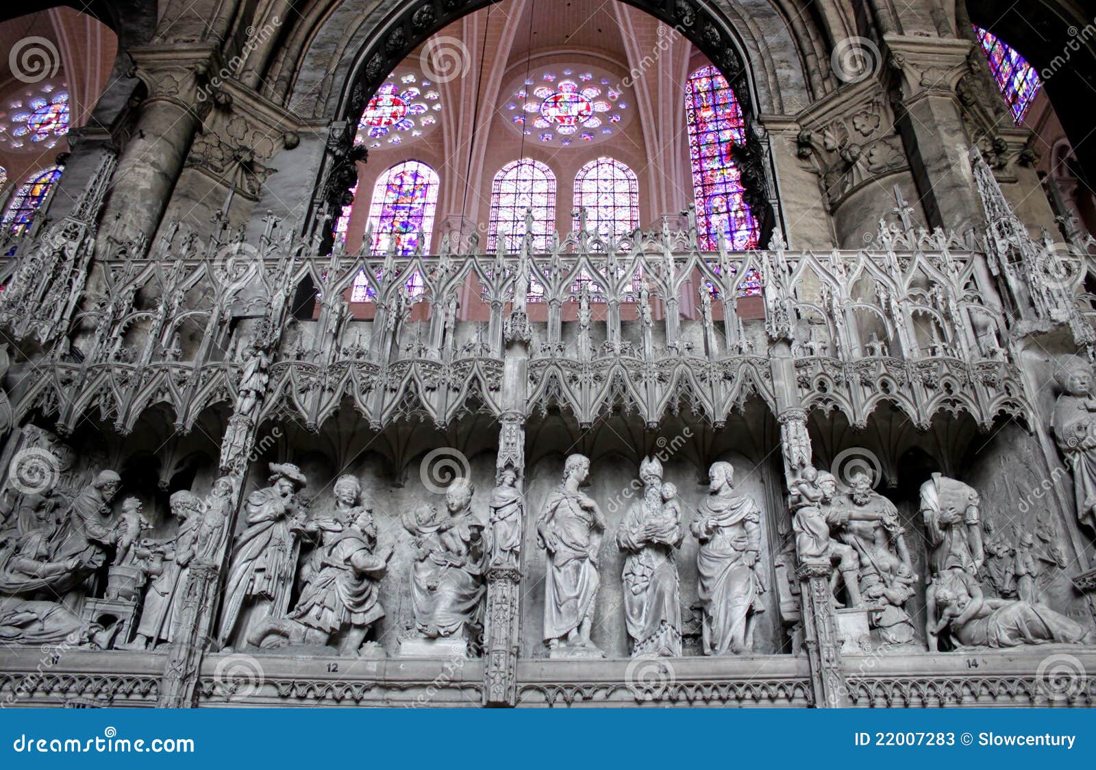 biblical scenes in sculptures, chartres cathedral