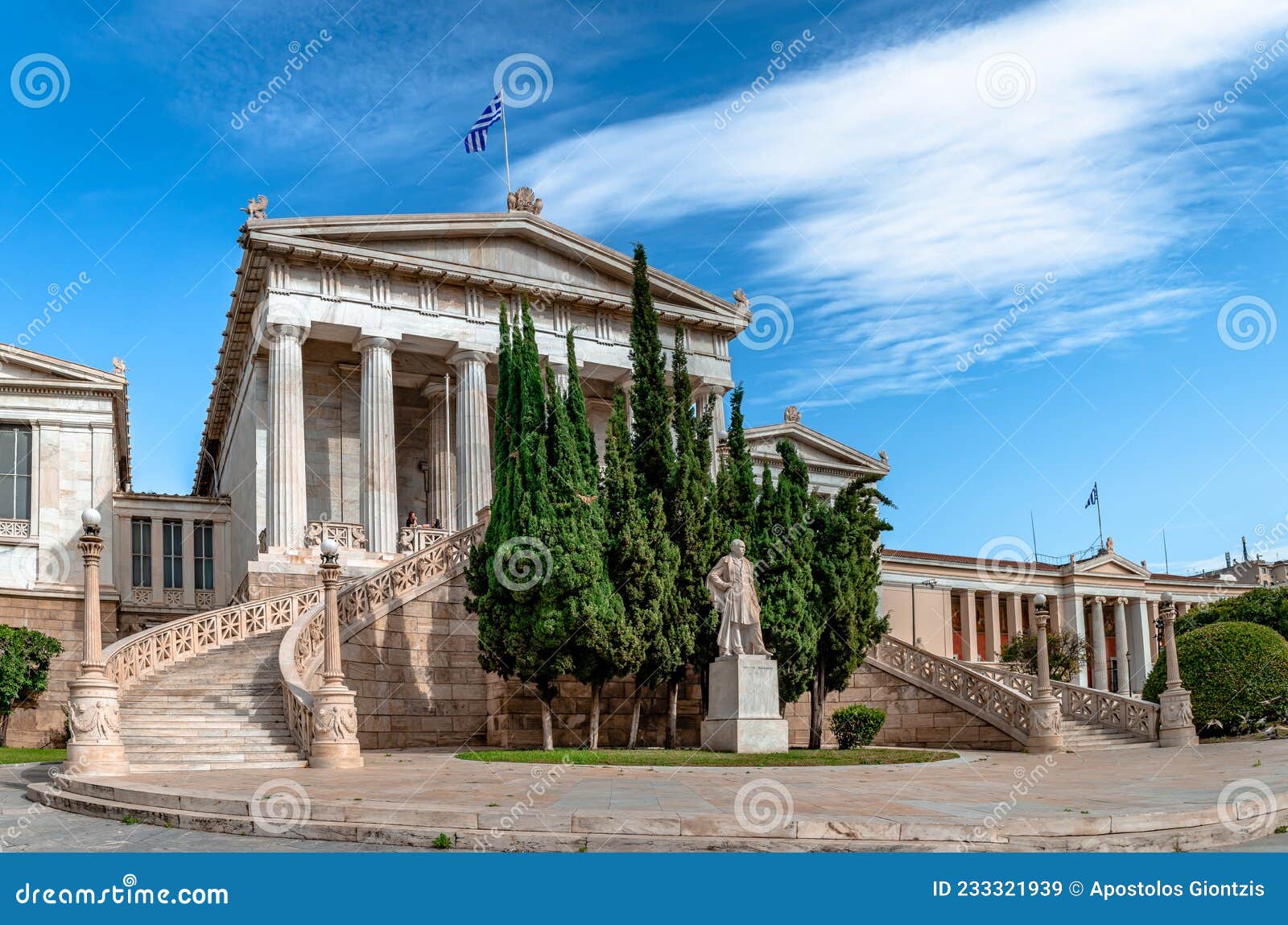 pimienta acoso Responder Biblioteca Nacional De Grecia Atens Imagen de archivo editorial - Imagen de  edificio, historia: 233321939