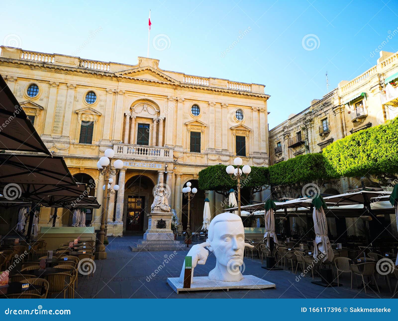 Biblioteca Nacional De Malta En La Valeta Foto Editorial Imagen De Nacional Biblioteca
