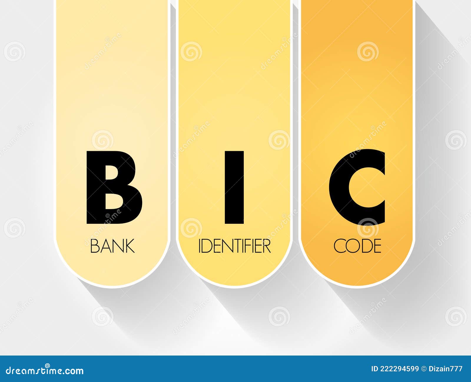 BIC - Bank Identifier Code Acronym, Business Concept Background Stock  Illustration - Illustration of identifications, strategy: 222294599