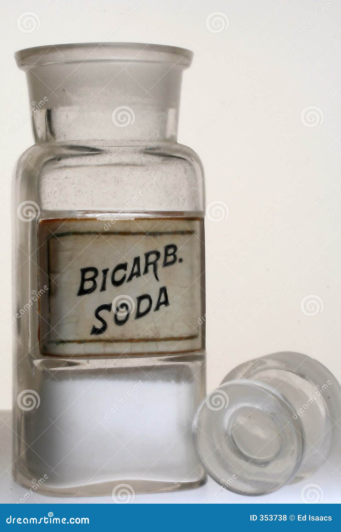 bicarb.soda pharmacy bottle