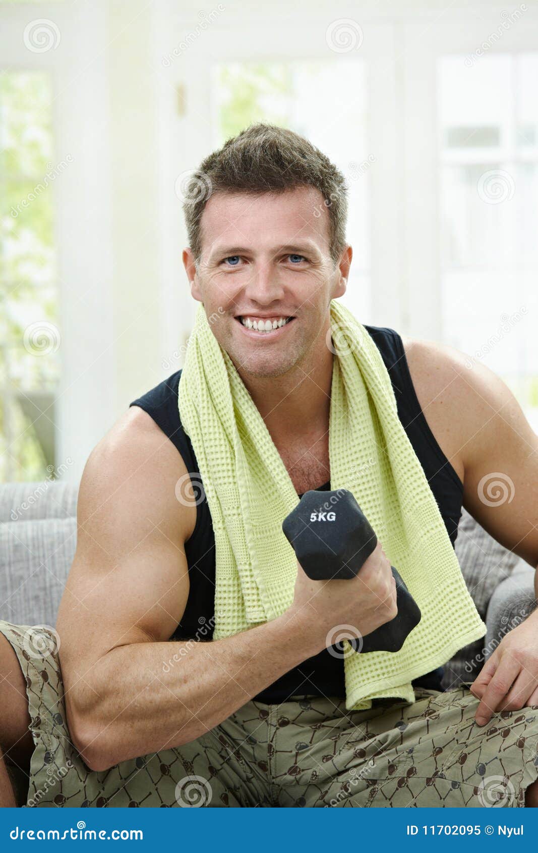 Biceps stock image. Image of healthy, good, home, european - 11702095