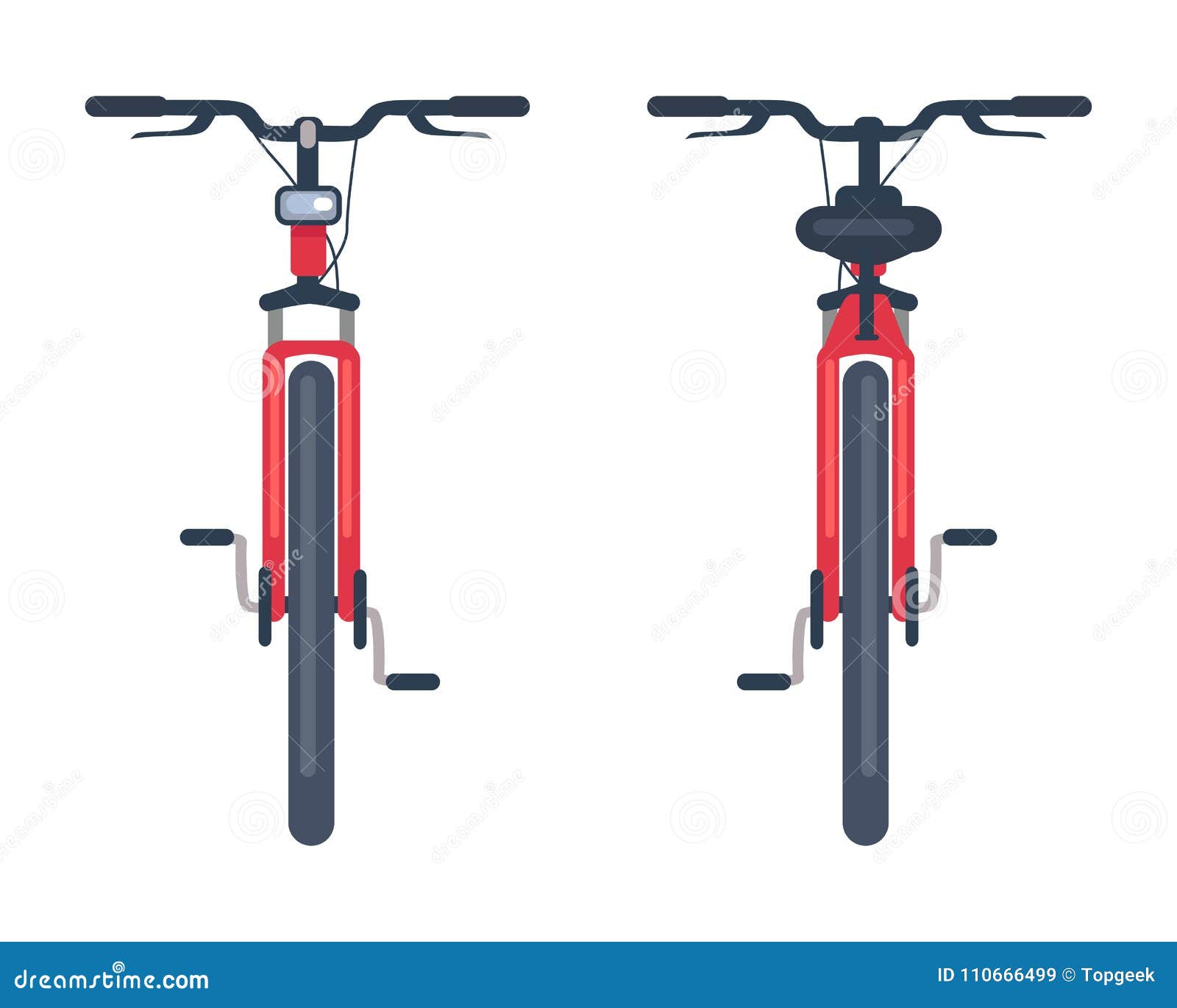 bicicletta con i pedali