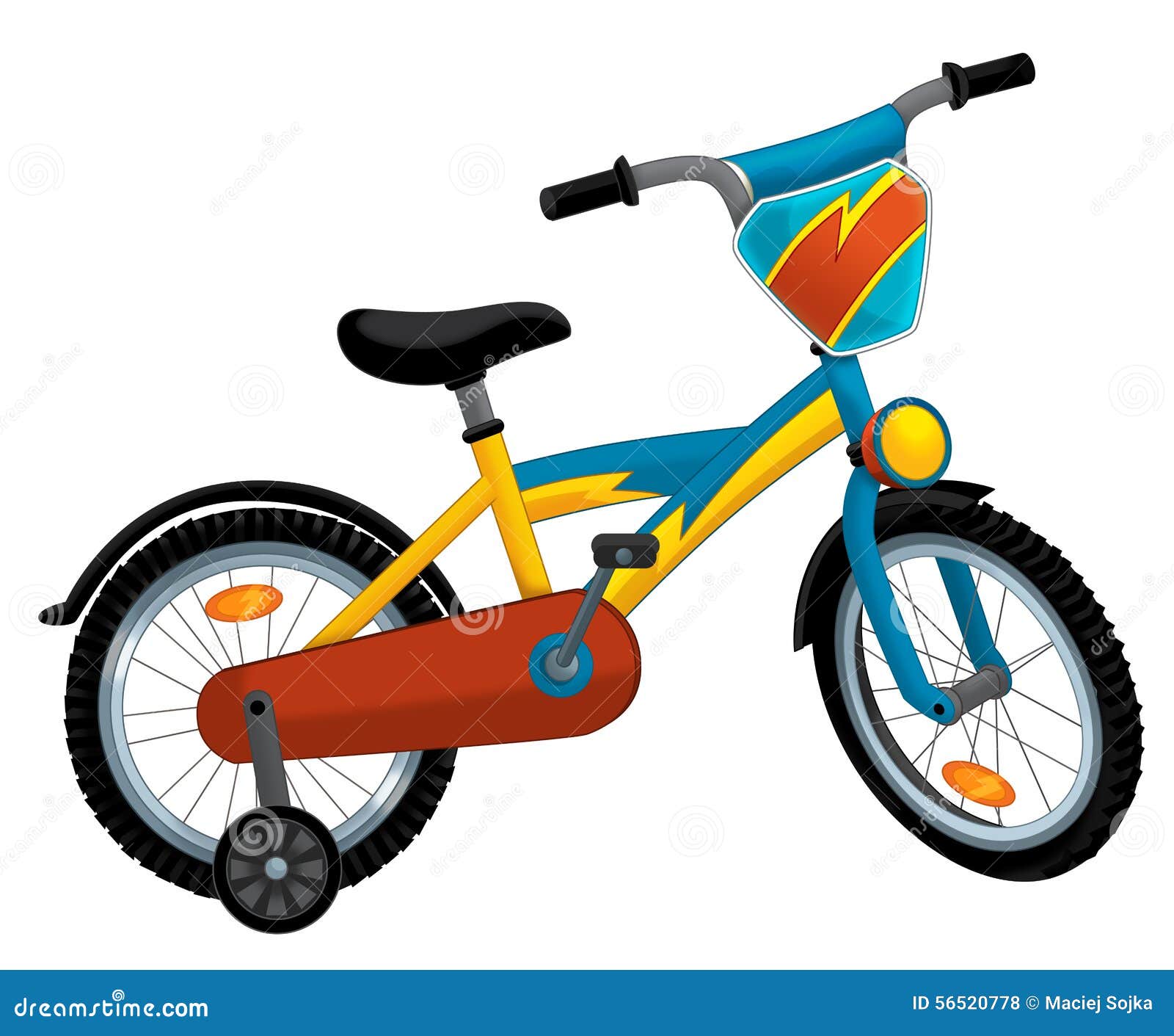 bicicletta bimbo fumetto