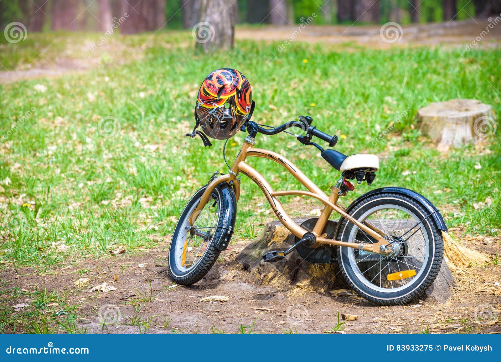 vintage style kids bike