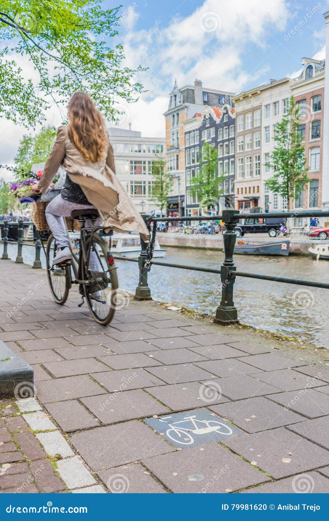 Bicycle in Amsterdam, Netherlands. Editorial Image Image of city