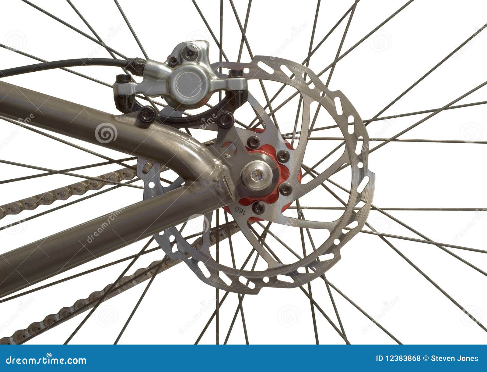 Bicycle Back Wheel stock photo. Image of brake, exercise 12383868