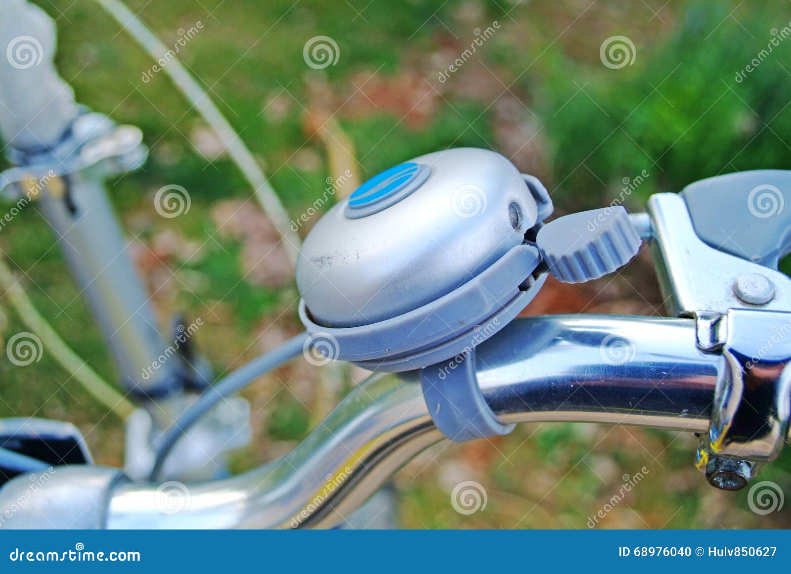 Bicycle Bell stock photo. Image of transportation, background 68976040