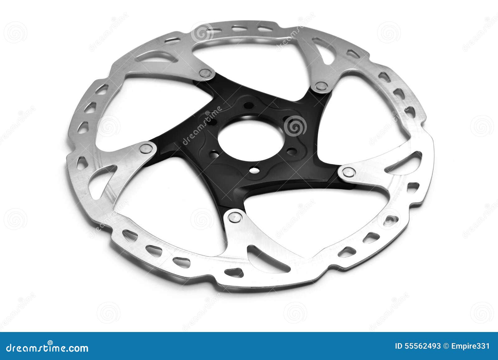 Bicycle brake disc stock image. Image of bike, mechanical 55562493