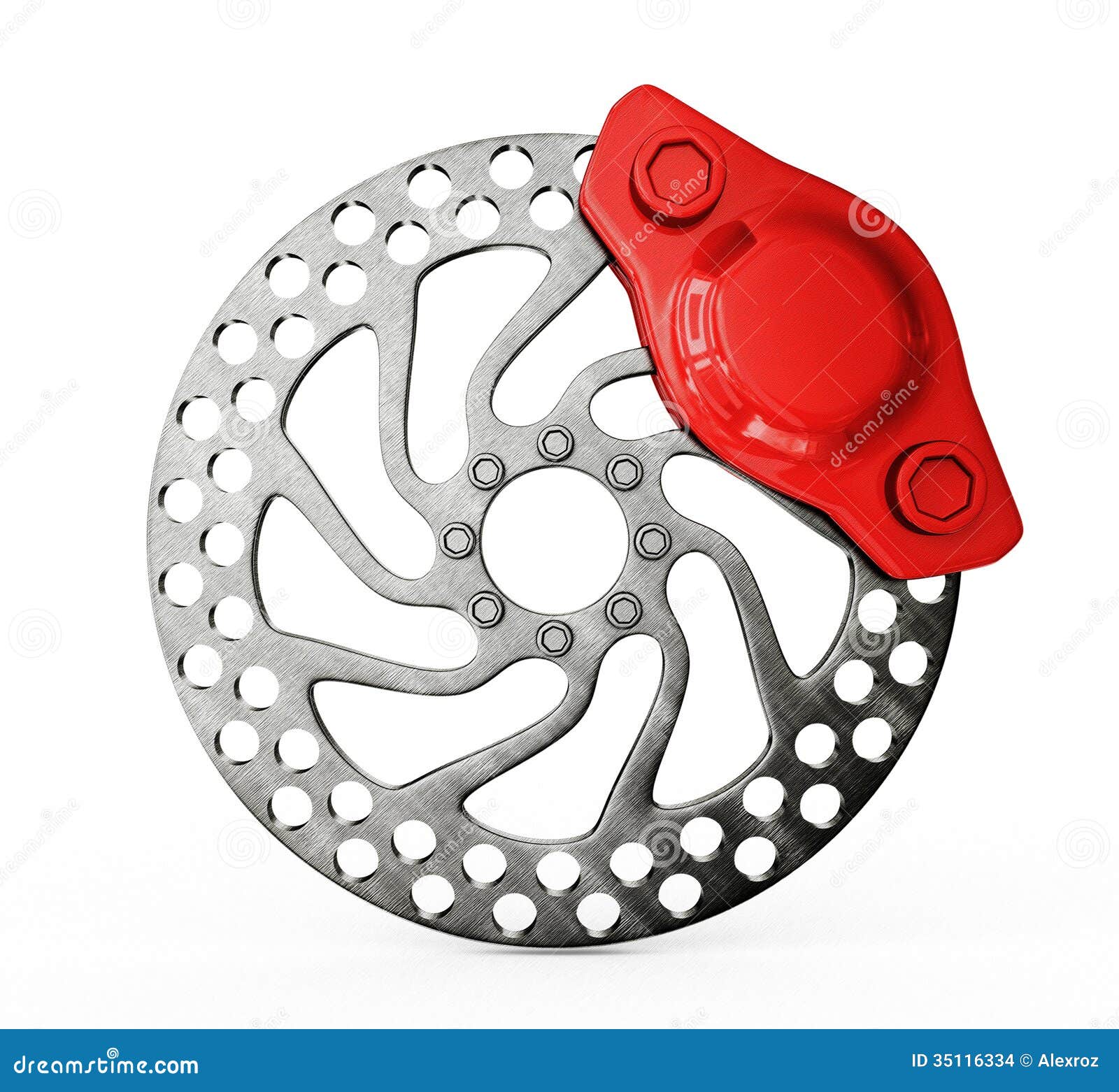 Bicycle brake stock illustration. Illustration of brake 35116334