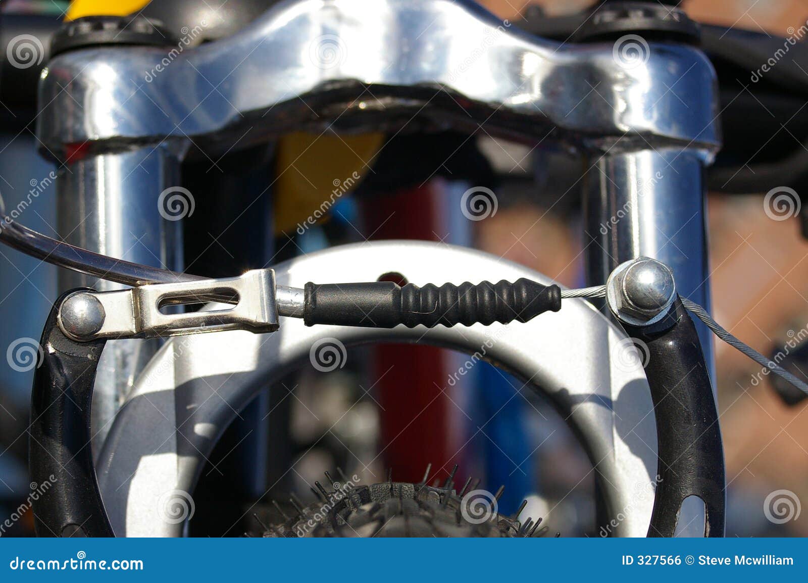 Bicycle Brakepull 01 stock photo. Image of sports, cheshire 327566