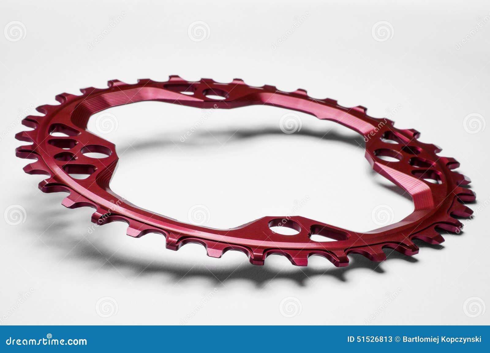 Bicycle chainring stock image. Image of emerald, bicycle 51526813