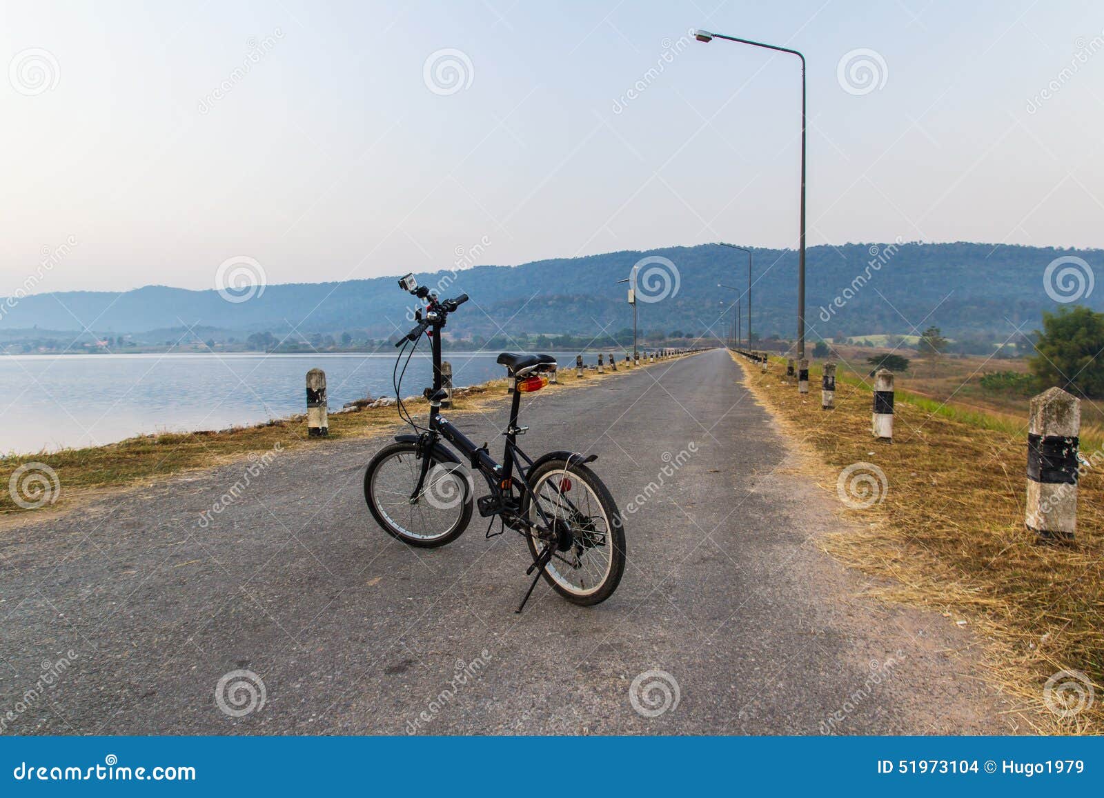 exercise bike with scenery