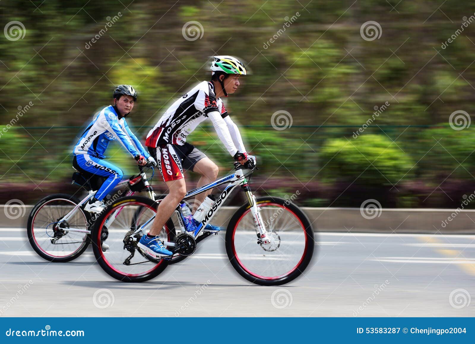 The bicycle exercise editorial photography. Image of road 53583287