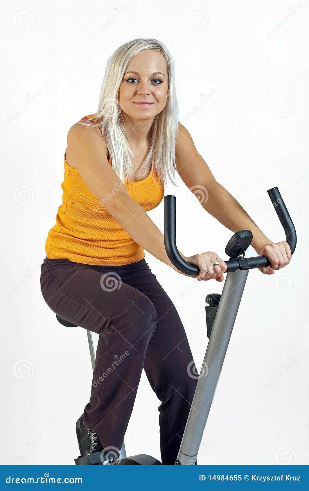 Bicycle fitness stock image. Image of sports, lifestyle - 14984655