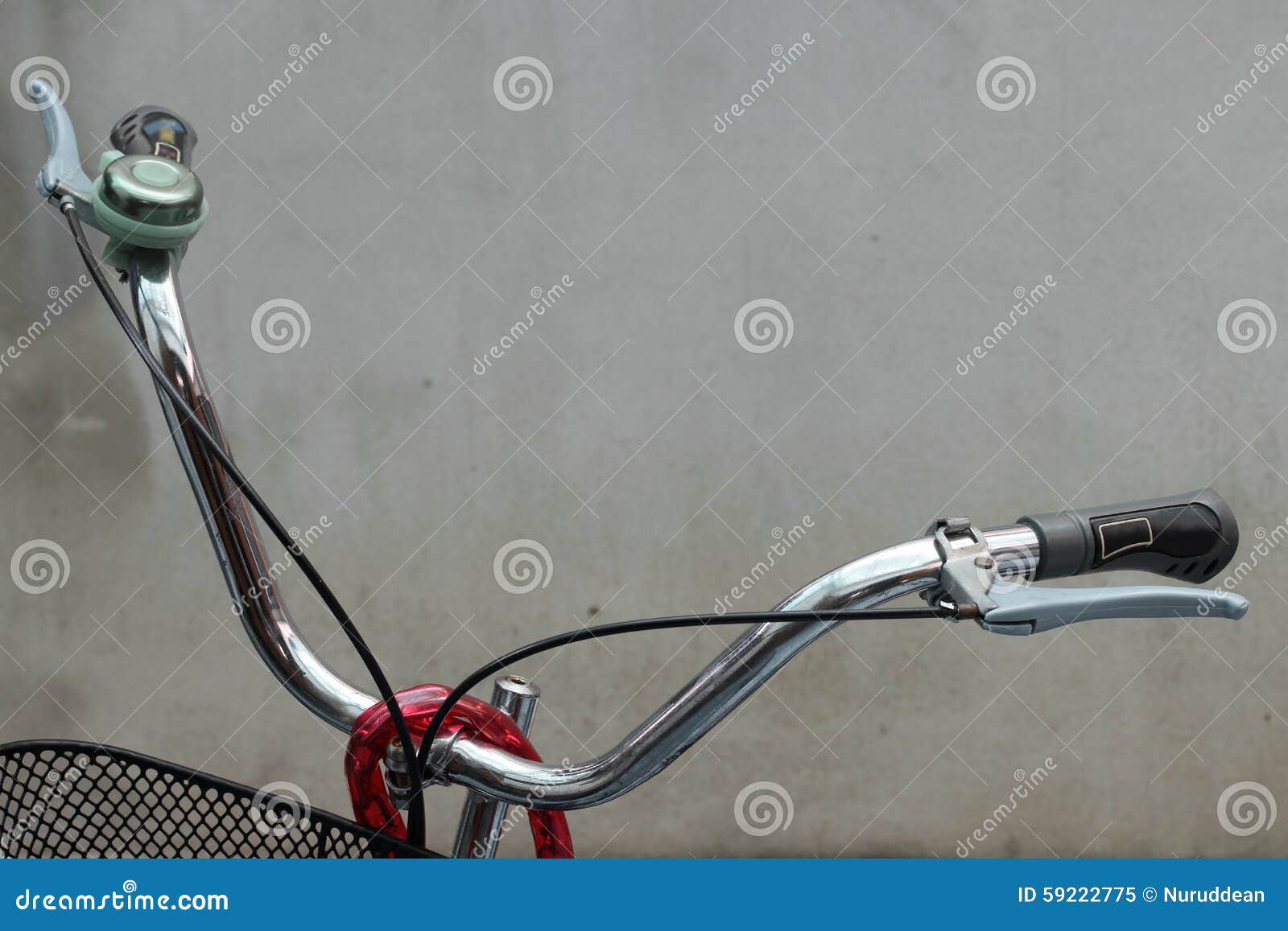 Bicycle Handlebar with Brake Stock Image Image of plastic, handlebar