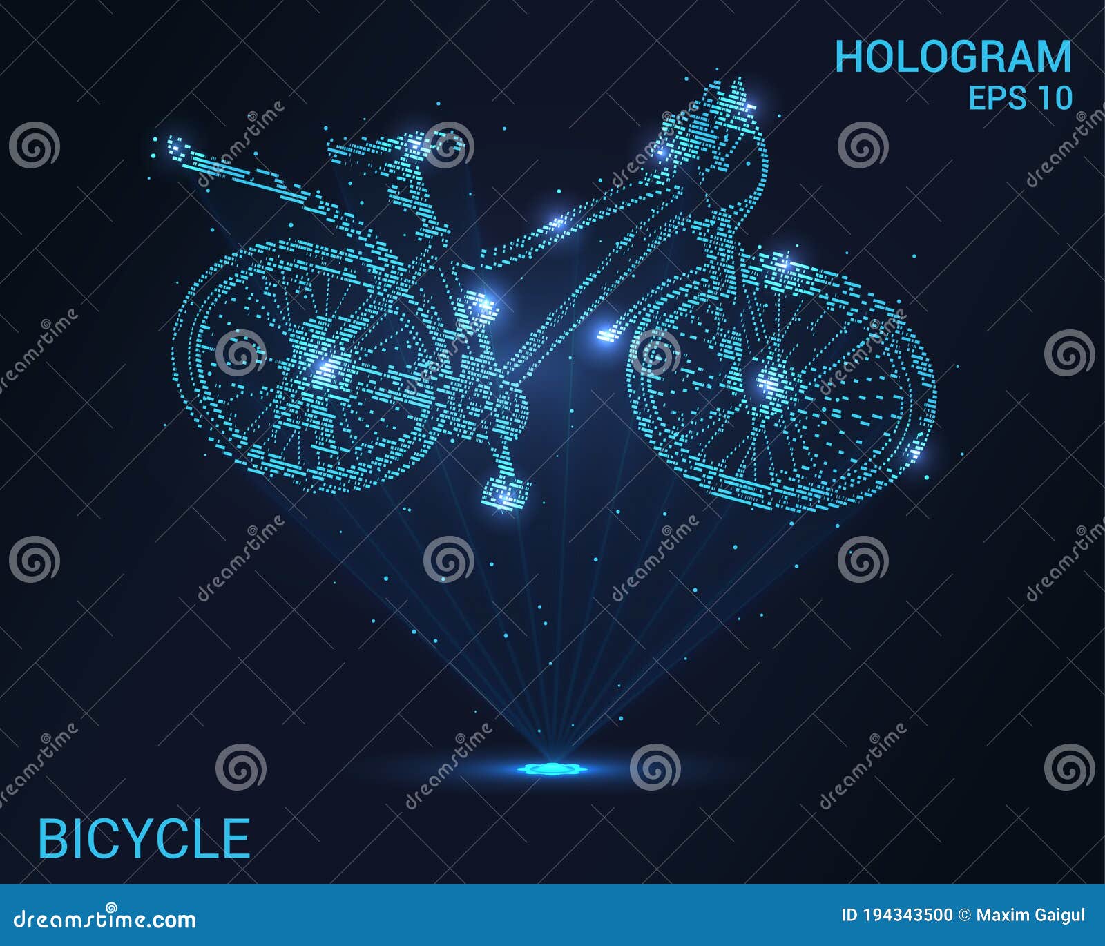 Bicycle Hologram