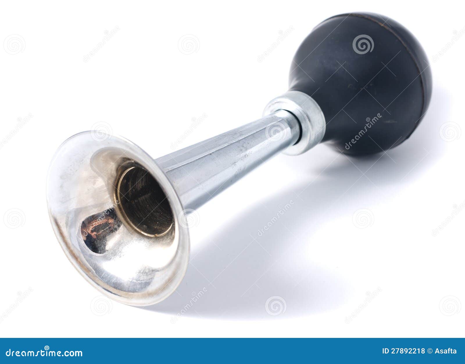 Bicycle horn stock photo. Image of audio, isolated, equipment 27892218