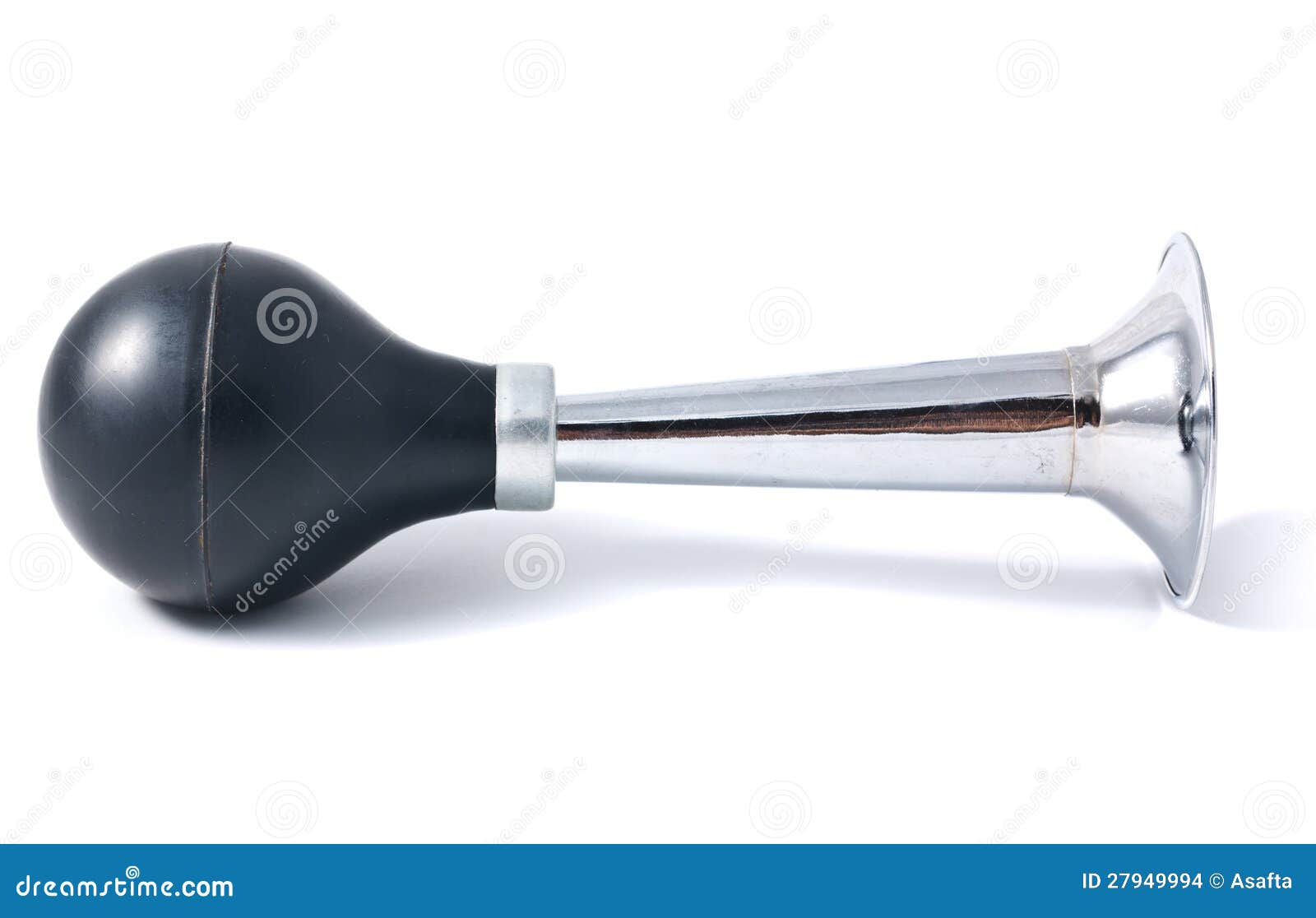 Bicycle horn stock photo. Image of music, antique, announce 27949994