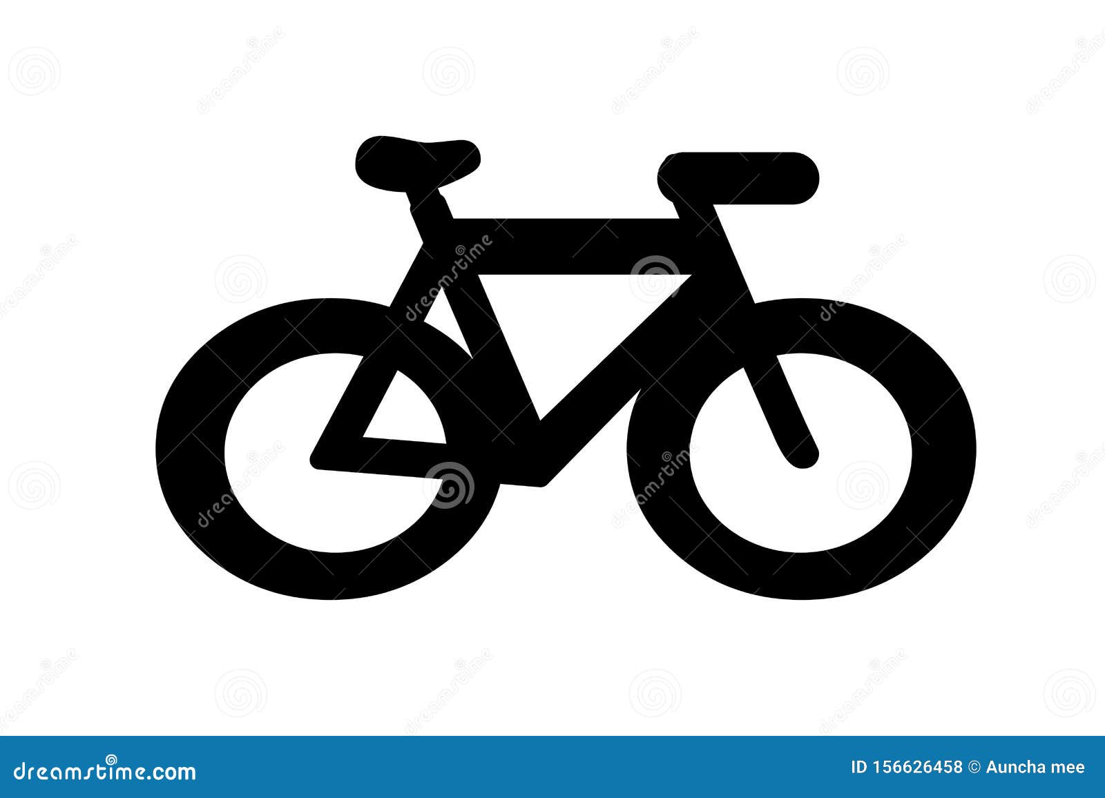 Bicycle Icon Logo on White Background. Stock Photo - Image of cartoon, race: 156626458 Bicycle Icon Logo on White Background. Stock Photo - Image of cartoon, race: 156626458